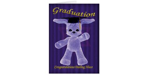 Congratulations On Graduation Niece Card Zazzle