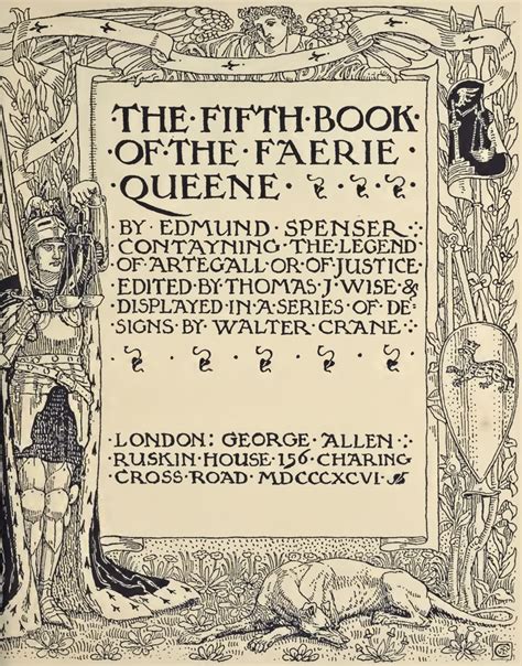 The Faerie Queene 18 Sir Artegalls Quest And The Fate Of A Horse
