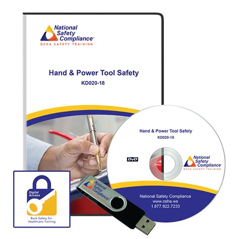 Hand And Power Tool Safety Training Course Video Kit