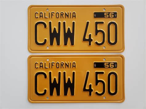 Antique Car License Plates California - Antique Cars Blog
