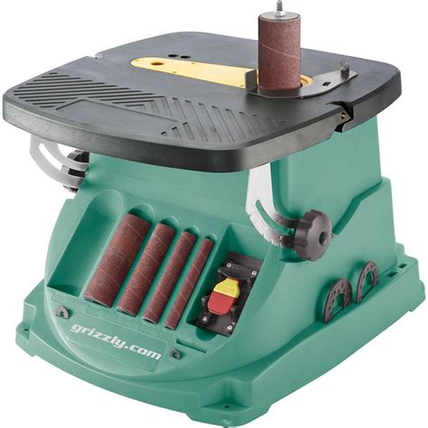 New Grizzly Oscillating Edge Belt And Spindle Sander Tool Craze