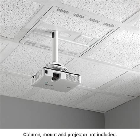 Projector ceiling mounts kit can be adapted to fit your ceiling's design. Suspended Ceiling Projector Mount Kits | Legrand AV