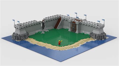Modular Castle Wall Assortment Assembly Lego