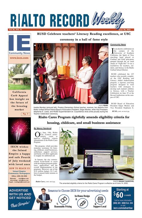 Rialto Record 06/30/22 by IECN - Issuu