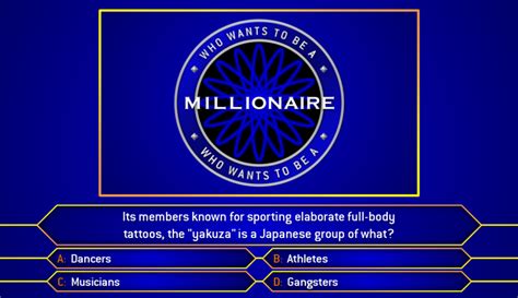 Powerpoint Who Wants To Be A Millionaire Game Template
