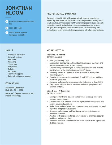 The 42 Reasons For Example Of A Resume Weve Got Example Resumes For