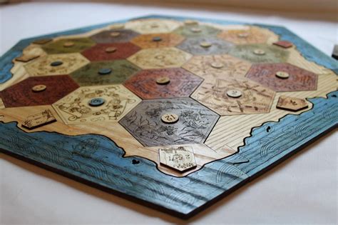 Custom Game Board For Settlers Of Catan 2 4 Or 2 6 Etsy In 2020