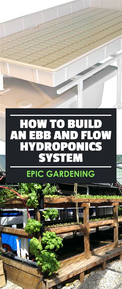 How To Build An Ebb And Flow Hydroponics System Epic Gardening