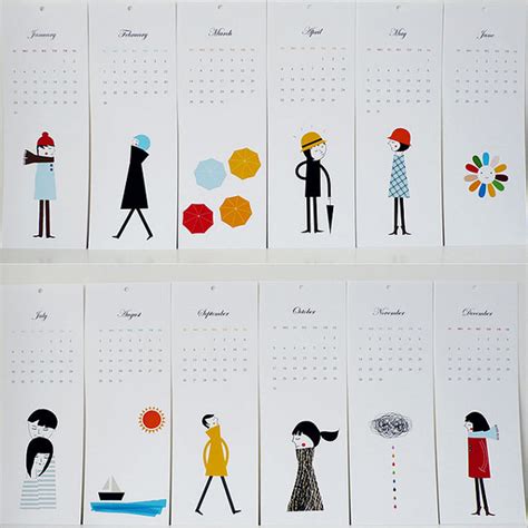 35 Creative Calendar Design Inspiration The Design Work