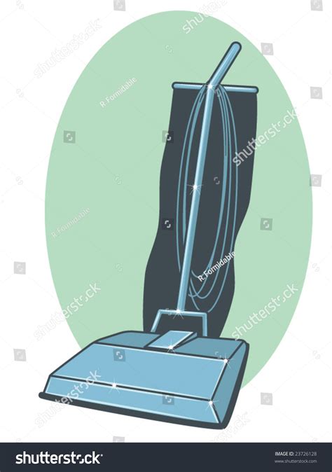 Vector Illustration Of A Retro Vacuum Cleaner 23726128 Shutterstock