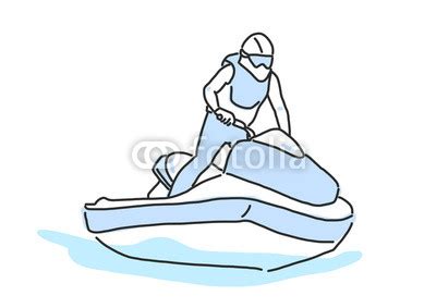 Jet Ski Drawing at GetDrawings | Free download