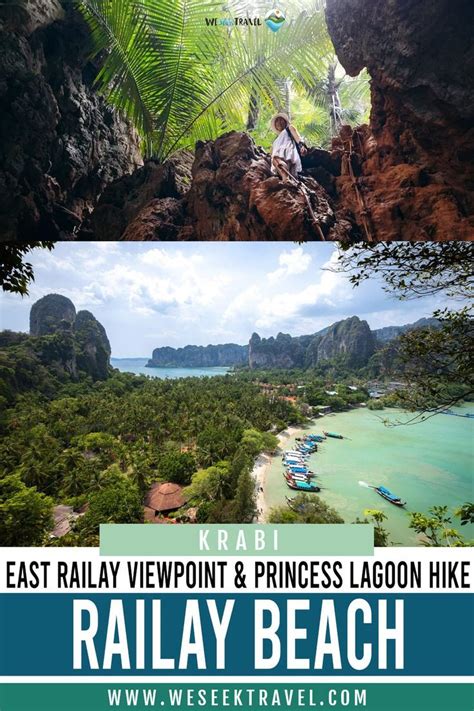 East Railay Viewpoint And Princess Lagoon Hike Railay Beach Krabi Hiking