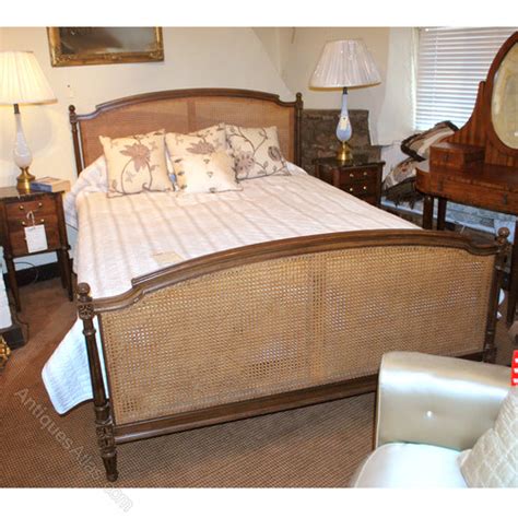 Kingsize French Cane Bed Antiques Atlas