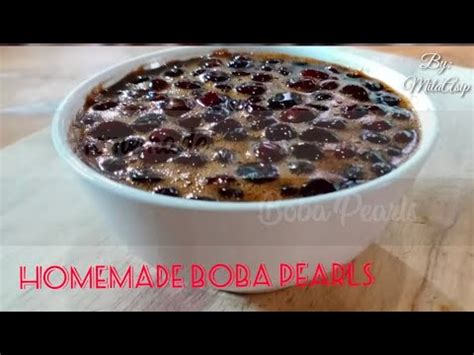 Originating in taichung, taiwan in the early 1980s, it includes chewy tapioca balls (boba or pearls) or a wide range of other toppings. RESEPI #13: How To Make Homemade Boba Pearls from Tapioca ...