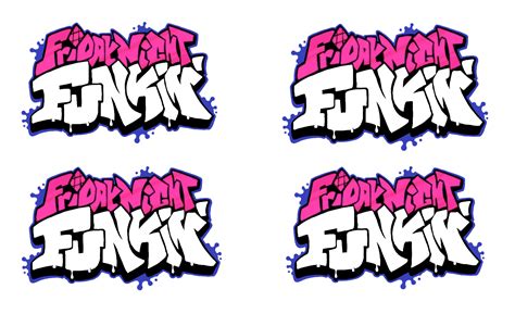 Friday Night Funkin Logo Transparent Background Novalena