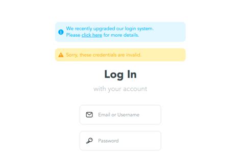 What Does The Weve Upgraded Our Login System Message Mean