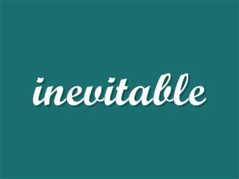Here's a list of opposite words from our thesaurus that you can use instead. Shakira - Inevitable (LETRA) - YouTube
