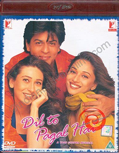 Dil To Pagal Hai Pre Recorded Dvd Cd Cuvg The Fast Free Shipping