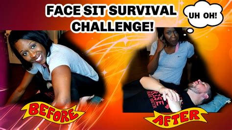Extreme Face Sit Survival Challengeinterracial Couple Youtube
