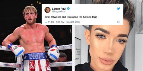 Logan Paul Hints At Sex Tape And Tweets That James Charles Is Next Indy Indy