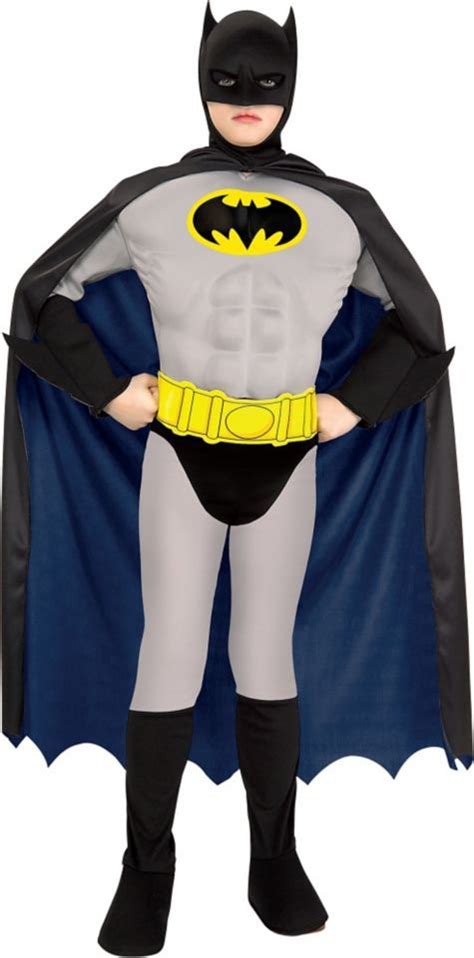 Batman Muscle Costume For Boys Party City Toddler Halloween Costumes