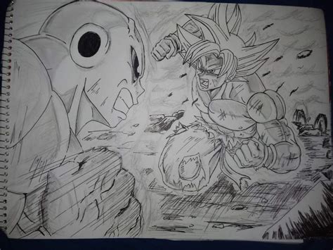 Imagenes De Goku Vs Jiren Para Dibujar Reverasite