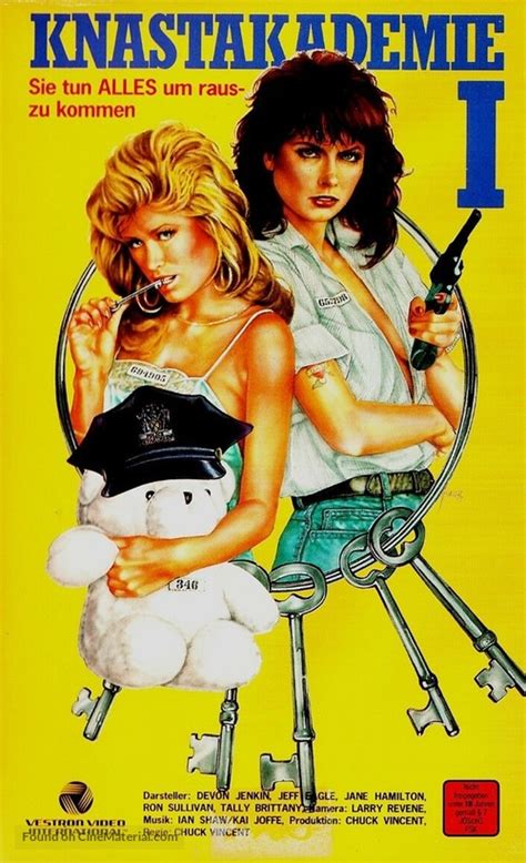 Slammer Girls 1987 German Vhs Movie Cover