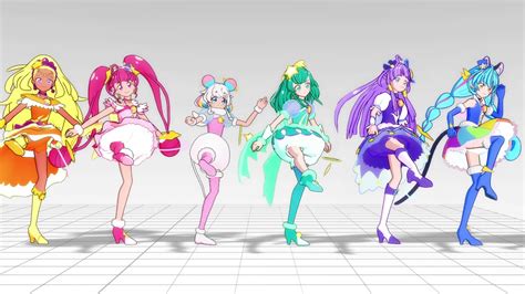 Mmd Live For The Night Star Twinkle Precure Youtube