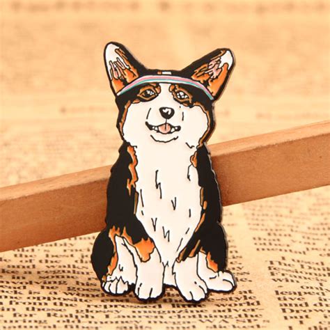 Soft Enamel Pins Dog Enamel Lapel Pins Cheap