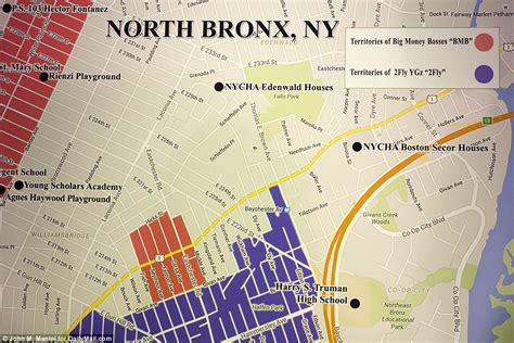 30 New York Gang Map Maps Database Source