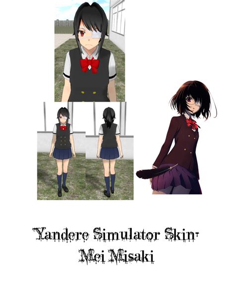 Yandere Simulator Mei Misaki Skin By Imaginaryalchemist On Deviantart