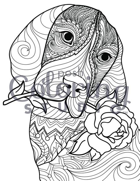 If you disable these cookies, we will not be able to retain your preferences or selected settings for. Too-Cute Beagle | Posh Coloring Studio | Coloring Pages ...