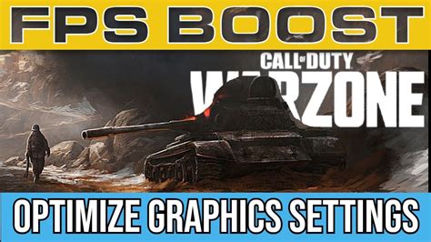 Call Of Duty Warzone Fps Boost And Pc Optimization Youtube
