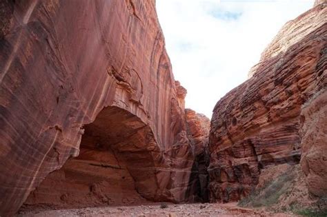 Even the deepest of the pools. Snow covered trailhead - Picture of Wire Pass Trail (Buckskin Gulch Access), Kanab - Tripadvisor