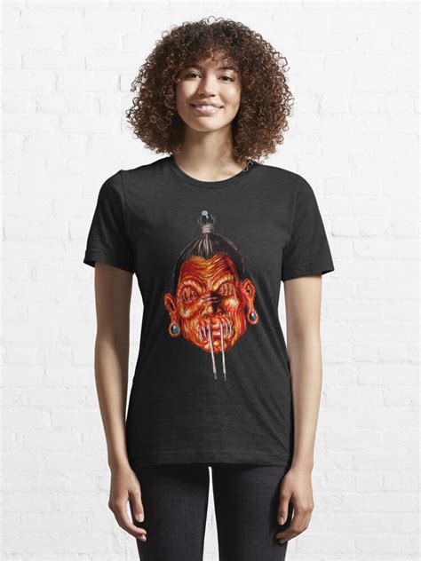 Shrunken Head T Shirt For Sale By Dgsdirect Redbubble Shrunken