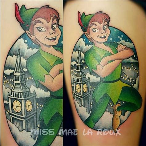 Tattoo Uploaded By Paula Zeikmane Peter Pan Disney Tattoo Peterpan