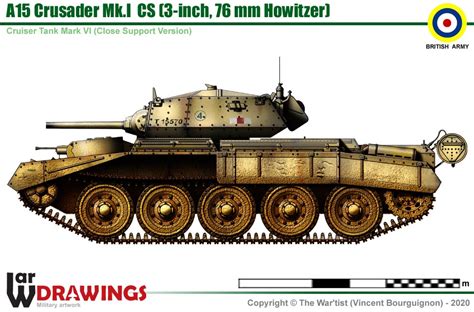 Cruiser Tank Mkvi Crusader Mki Cs Close Support