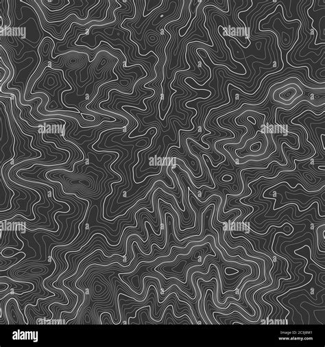 Topographic Map Background With Space For Copy Line Topography Map
