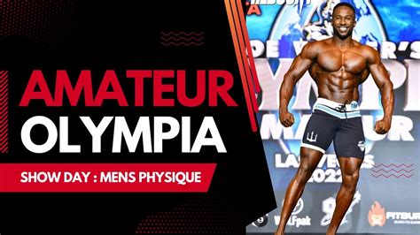 Amateur Olympia Show Day Youtube