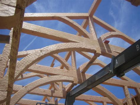 Paso Robles Hammer Beam Trusses Pacfic Post And Beam Timber Frame