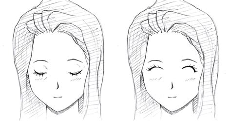 How To Draw Anime Eyes Closed