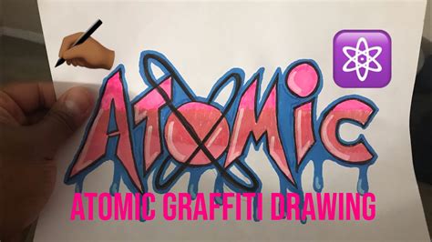 Atomic Graffiti Drawing Youtube