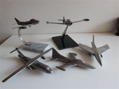 Collection Of Aluminum Polished Aircraft Models Catawiki