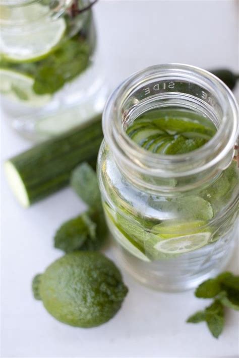 Lime Cucumber Mint Water Recipe Eating Richly Even When Youre Broke