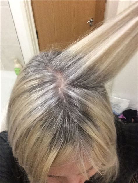 Great Grey Grow Out About 3 Months Since Last Bleaching My Roots