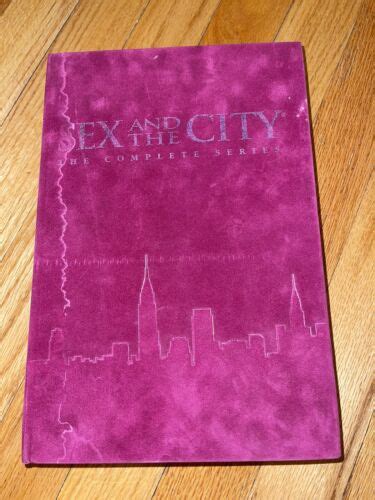 Sex And The City Complete Series Dvd Box Set Pink Velvet Cover W 0 Hot Sex Picture