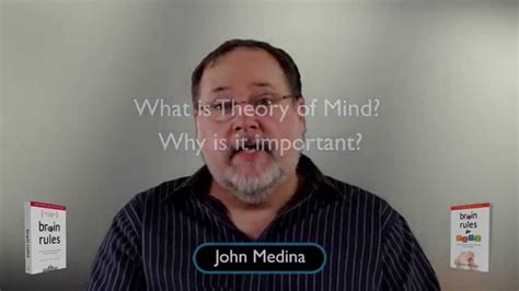 This brain rules summary will show you how to get more productive at work and life by showing you how your mind really works. Theory of Mind - John Medina, author of Brain Rules - YouTube