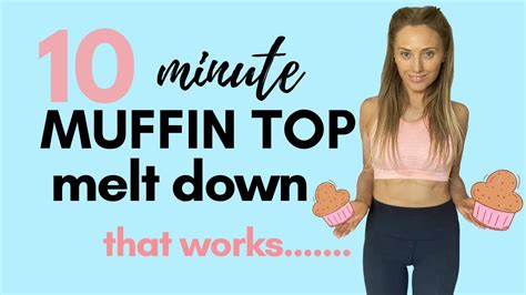 Home Workout To Lose Muffin Top Love Handle Workout 10 Minute