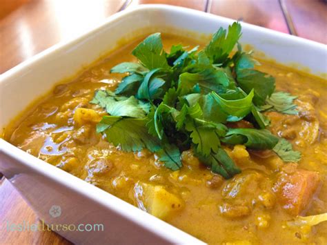 Curries are probably one of my favorite dishes to eat, you can literally turn the more basic of ingredients into a curry that is delicious and packed with flavour and this coconut chicken and lentil. Coconut Curry Lentil Soup - Vegan & Vegetarian Cooking by ...