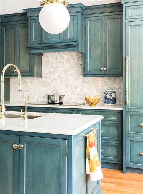 If your cabinets are outdated but still in good shape, distressing the wood can transform your kitchen at a low cost. Distressed Kitchen Cabs Are the Right Kind of Dated in ...